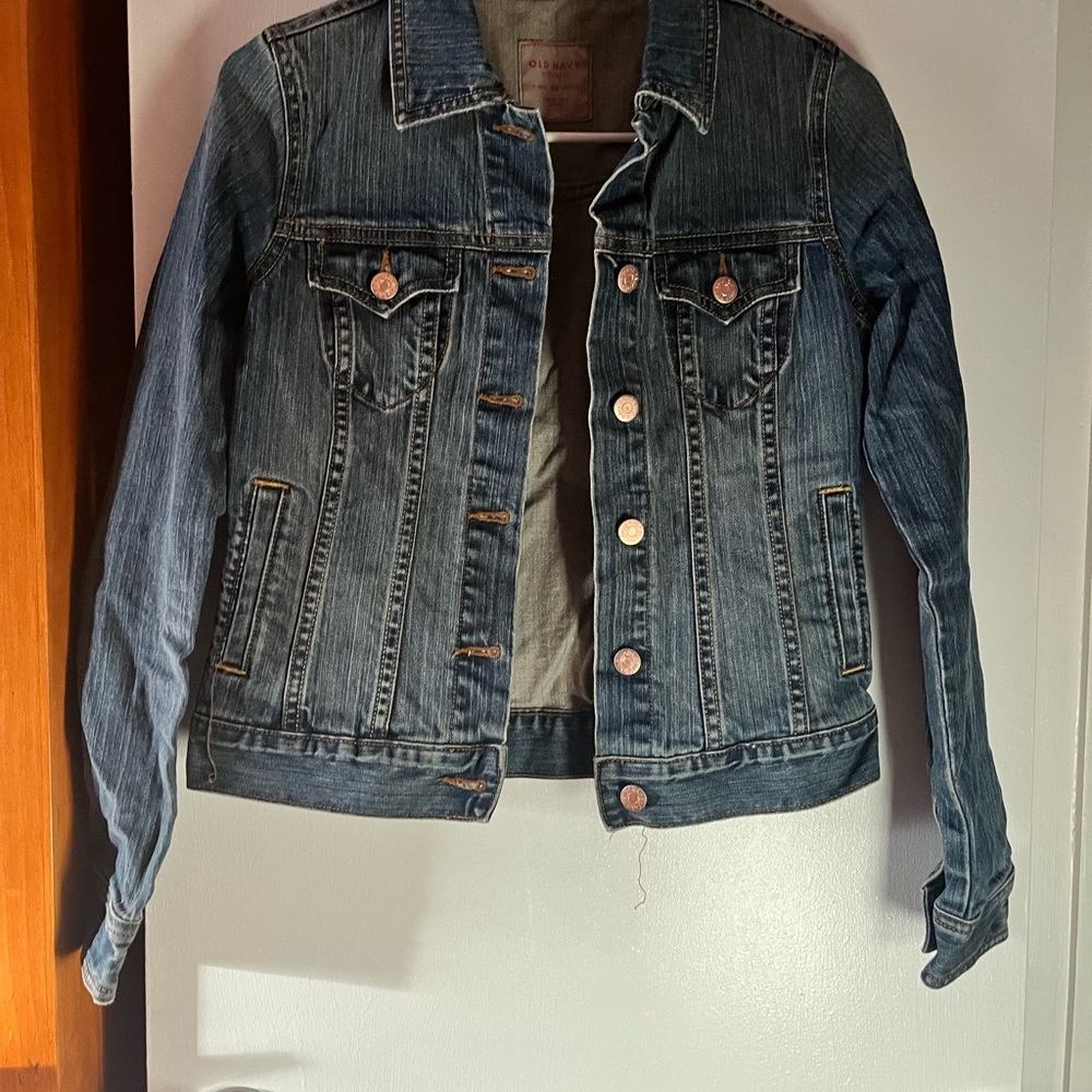 Old Navy Classic Blue Jean Jacket